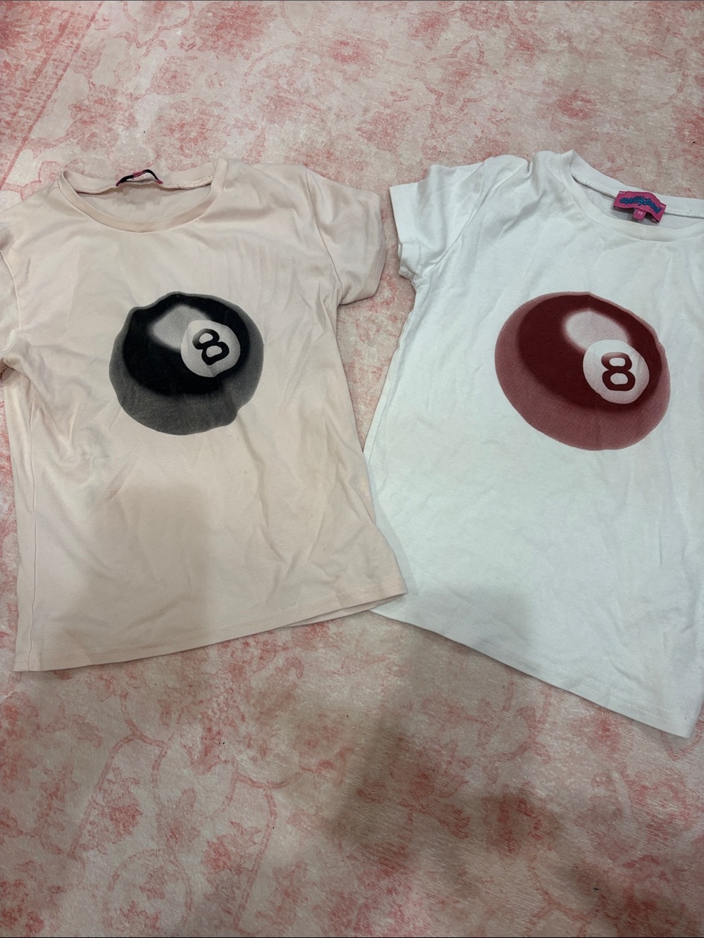 #edikted set of 2 t shirts! The pink one has a minor stain - easy to get out